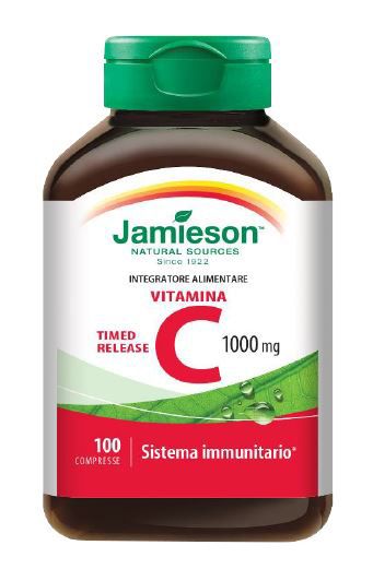 Vitamina c 1000 timed release 100 compresse barattolo 128,9 g