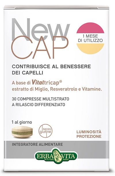 New cap integratore capelli 30 compresse