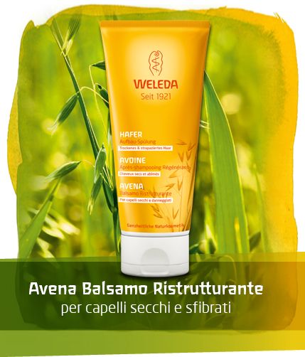 Balsamo per capelli avena tubo 200 ml