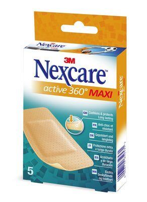 Cerotto nexcare active 360 gradi 5 pezzi