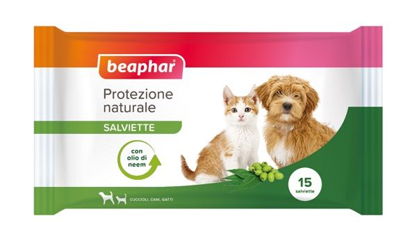 Protezione naturale salviette al neem 15 pezzi