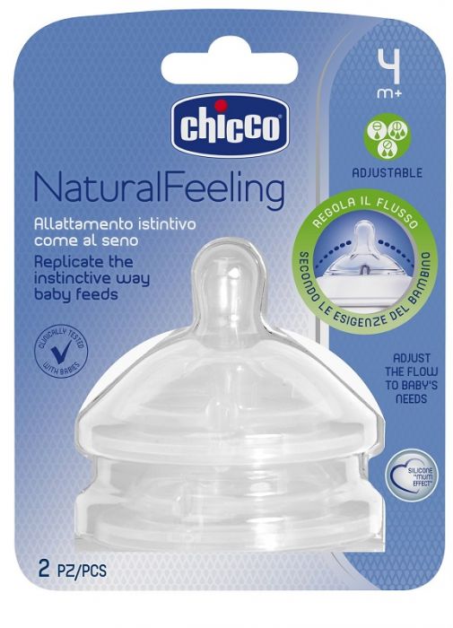 Chicco tettarella stepup new 4m+ flusso regolabile