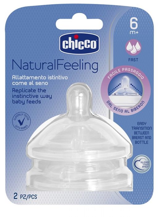 Chicco tettarella stepup new 6m+ flusso veloce