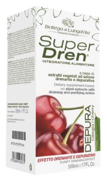 Superdren depura ciliegia 500 ml