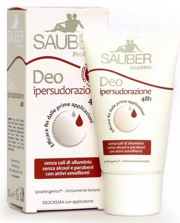 Sauber pharma ipersudor crema 30 ml