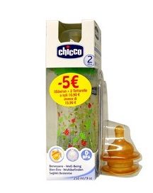 Chicco bipack biberon + tettarella