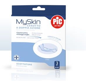 Cerotto pic myskin scottature large 3 pezzi