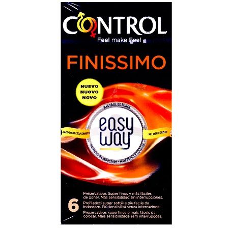 Profilattico control finissimo easy way 6 pezzi