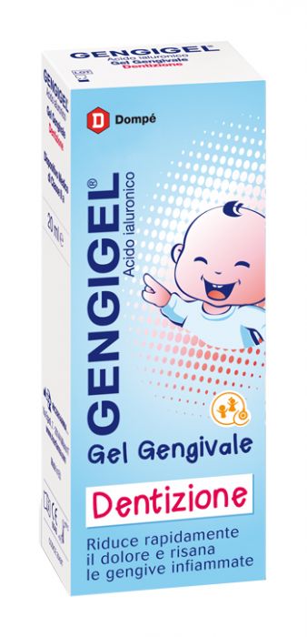Gengigel gel dentizione acido ialuronico 20 ml