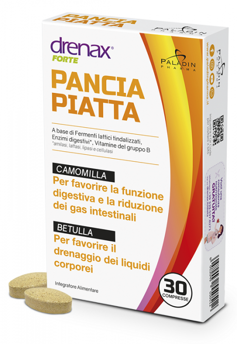 Drenax forte pancia piatta 30 compresse