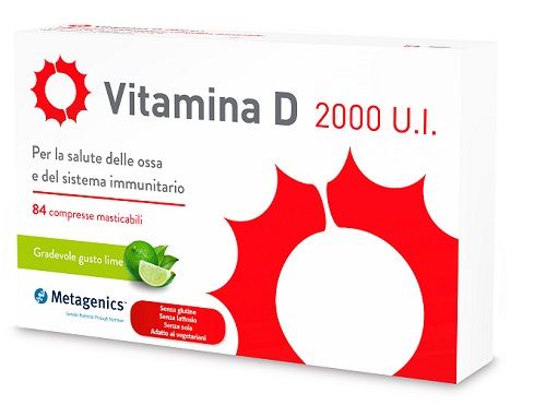 Vitamina d 2000 ui 84 compresse