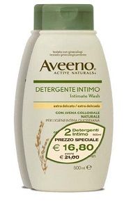 Aveeno detergente intimo 2 x 500 ml