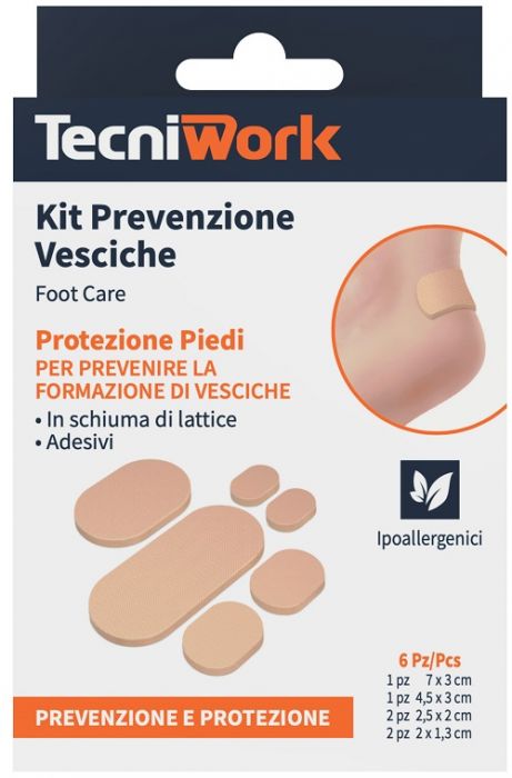 Kit prevenzione vesciche 6 pezzi