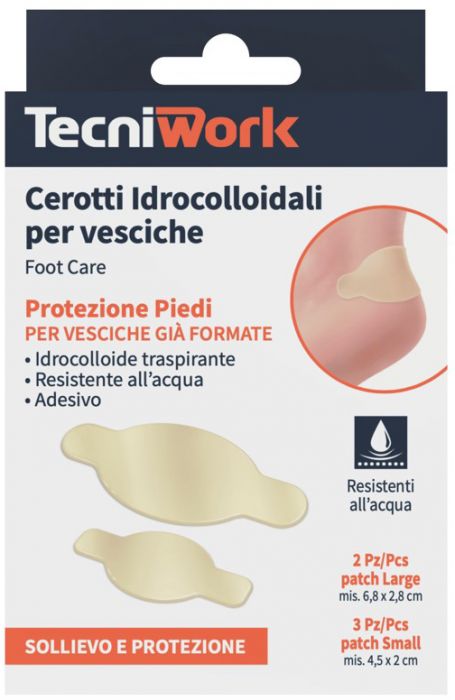 Cerotti idrocolloidali per vesciche 5 pezzi