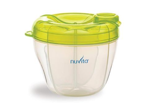 Nuvita dosatore e contenitore per il latte verde