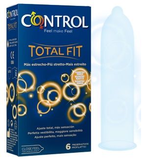 Profilattico control total fit 6 pezzi