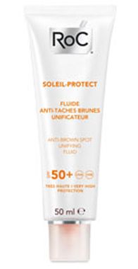 Roc solari soleil protexion + trattamento antimacchie brune fluido spf50+ 50 ml