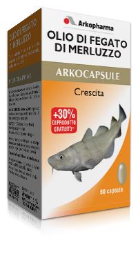 Arko capsule olio feg merluz 60prl