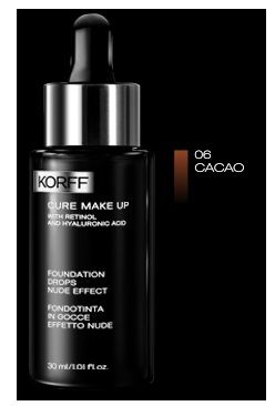 Korff cure make up fondotinta gocce 06 cacao 30 ml