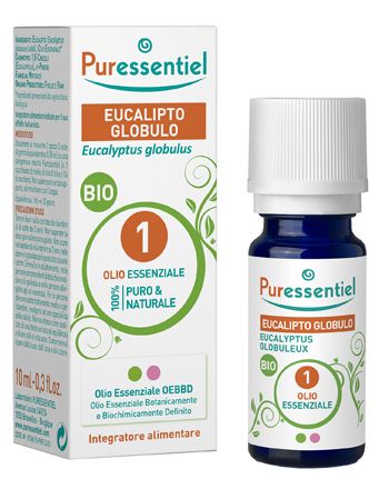 Puressentiel eucalipto globulo olio essenziale bio 10 ml