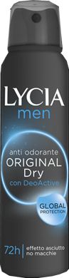 Spray gas antiodorante men original dry 150 ml