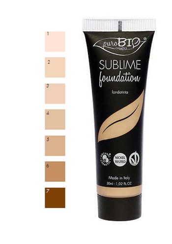 Purobio fondotinta liquido sublime 01