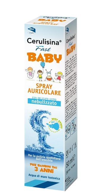 Cerulisina fast baby spray auricolare nebulizzato 50 ml