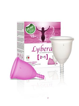 Lybera coppetta igienica mix taglia 1 + taglia 2