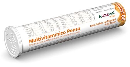 Multivitaminico pensa 20 compresse effervescenti
