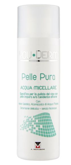Youderm pelle pura acqua micellare 200 ml