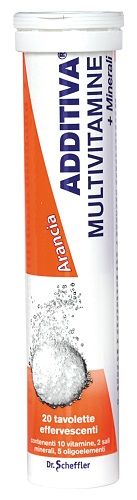 Additiva multivitamine+minerali arancia rossa 20 compresse
