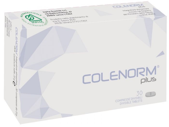 Colenorm plus 30 compresse da 1,1 g divisibili