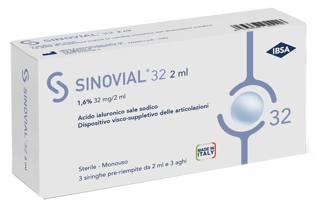 Sinovial 32 1,6% 32mg/2ml 3f
