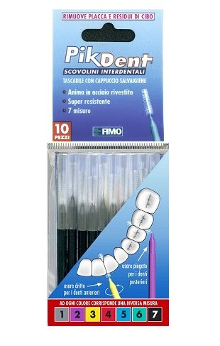 Pikdent stuzzicolino 7 ne 10pz