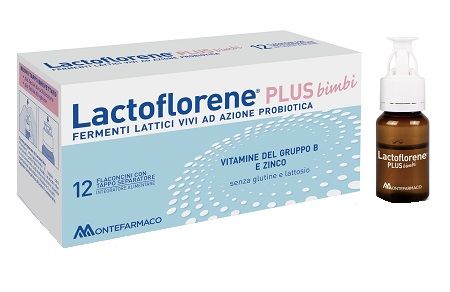 Lactoflorene plus bimbi 12 flaconcini