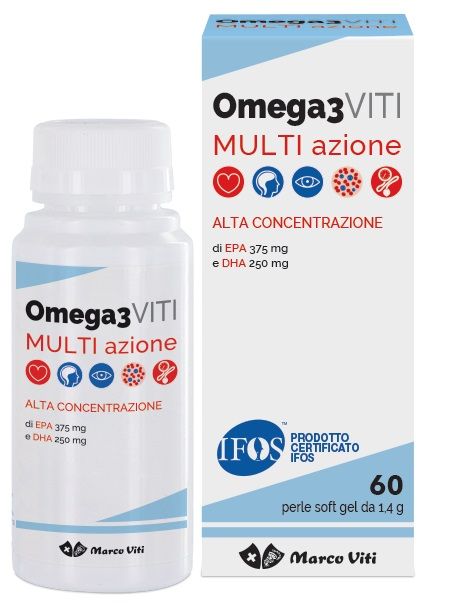 Omega3 viti multiazione 60 perle