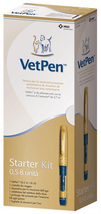 Caninsulin vet pen 8 ui starter kit