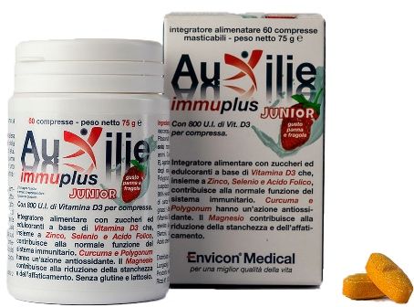 Auxilie immuplus junior masticabile 30 compresse