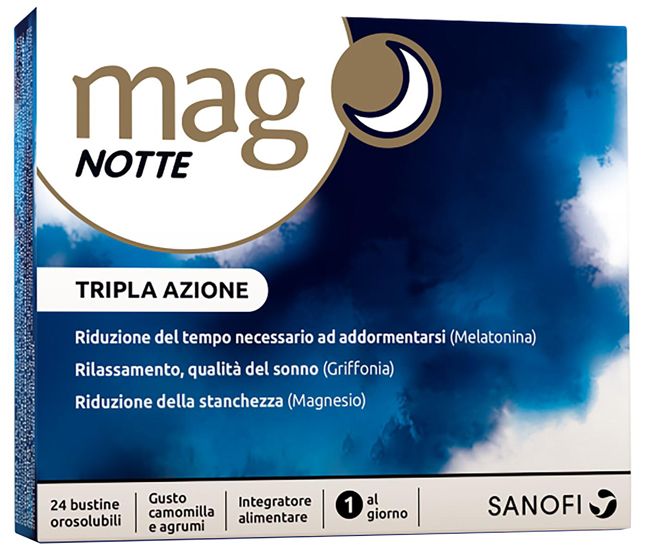 Mag notte 24 bustine orosolubili