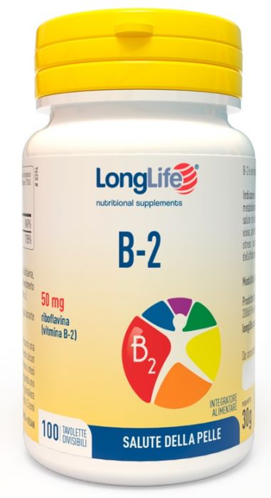 Longlife b2 50 mg 100 tavolette