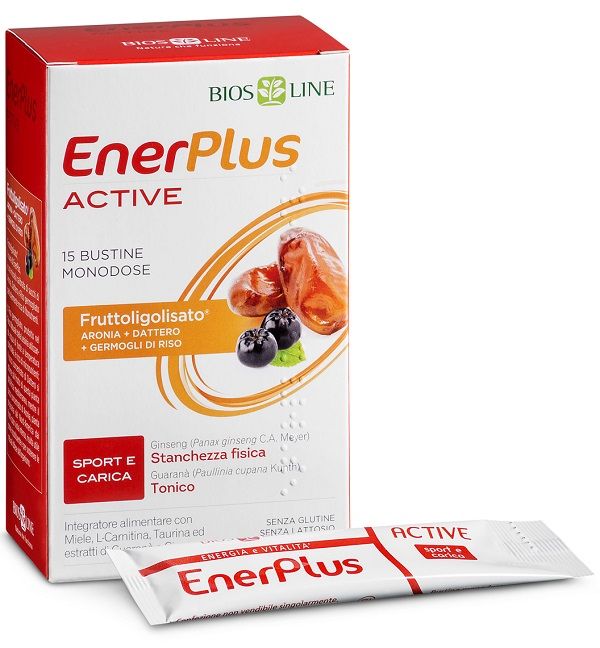 Biosline ener plus active 15 bustine x 10 ml