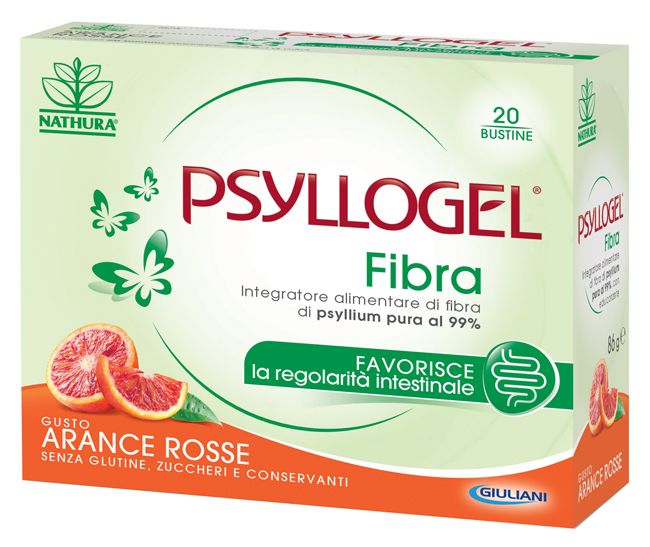 Psyllogel fibra arance rosse 10 bustine 43 g