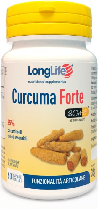 Longlife curcuma forte 60 capsule vegetali