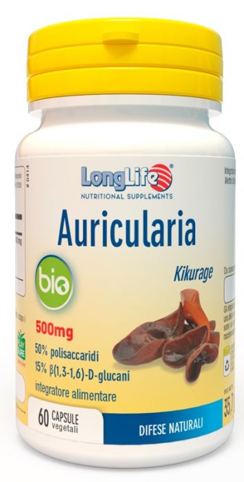 Longlife auricularia bio 60 capsule