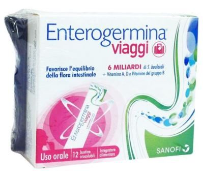 Enterogermina viaggi 12 bustine promo