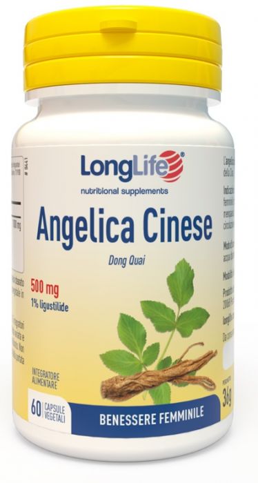 Longlife angelica cinese 60 capsule vegetali