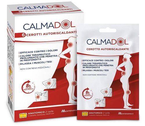 Calmadol cerotto riscaldante pack 6 pezzi