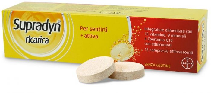 SUPRADYN RICARICA 15 COMPRESSE EFFERVESCENTI