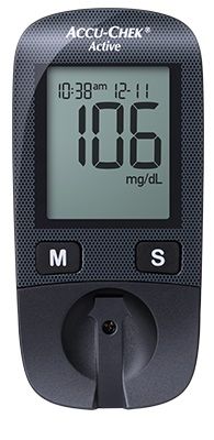 Glucometro accu-chek active mg/dl kit inf 1 pezzo