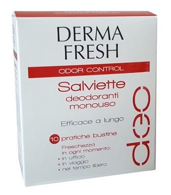 Dermafresh odor control 10 salviettine
